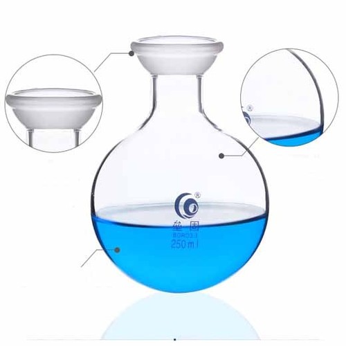 Flask teaching Laboratory glassware 100-1000ml Chemistry Beaker biology Boiling - Picture 11 of 12