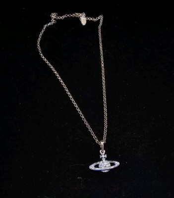 Vivienne Westwood Mini Bas Relief Vintage Diamante Pendant