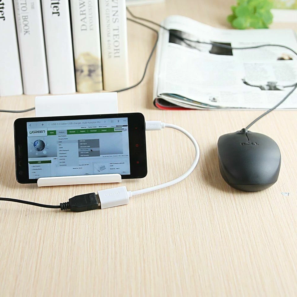 Ugreen Micro USB to USB OTG Cable On the Go Adapter for Samsung S7 S6 LG G3 HTC - Image 4 of 4