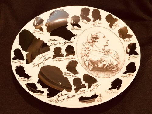 Goethe Hochst Porcelain Plate New - Picture 5 of 6