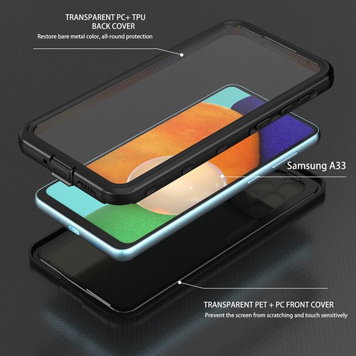 For Samsung Galaxy A33 5G Heavy Duty Rugged Waterproof Full Body Case Cover - Picture 4 of 25