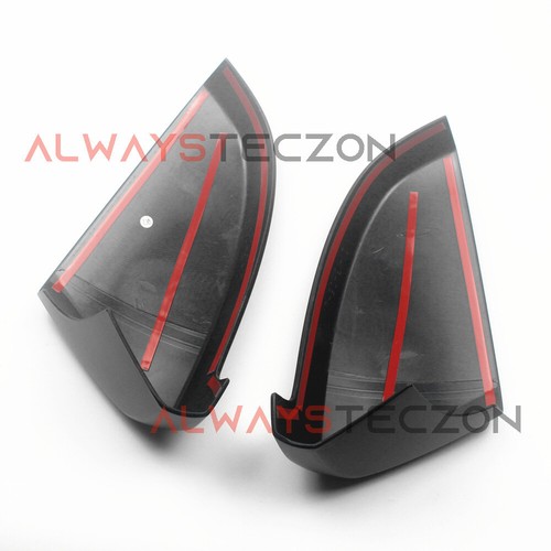 Accesorios de borde de espejos retrovisores negros mate para ISUZU DMAX D-MAX 2021 - Imagen 5 de 5