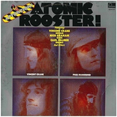 Atomic Rooster attention! NEAR MINT Fontana Vinyl LP