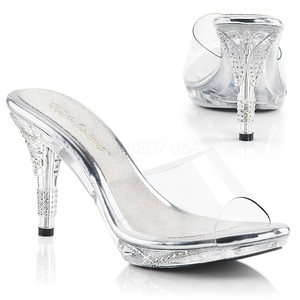 fabulicious clear heels