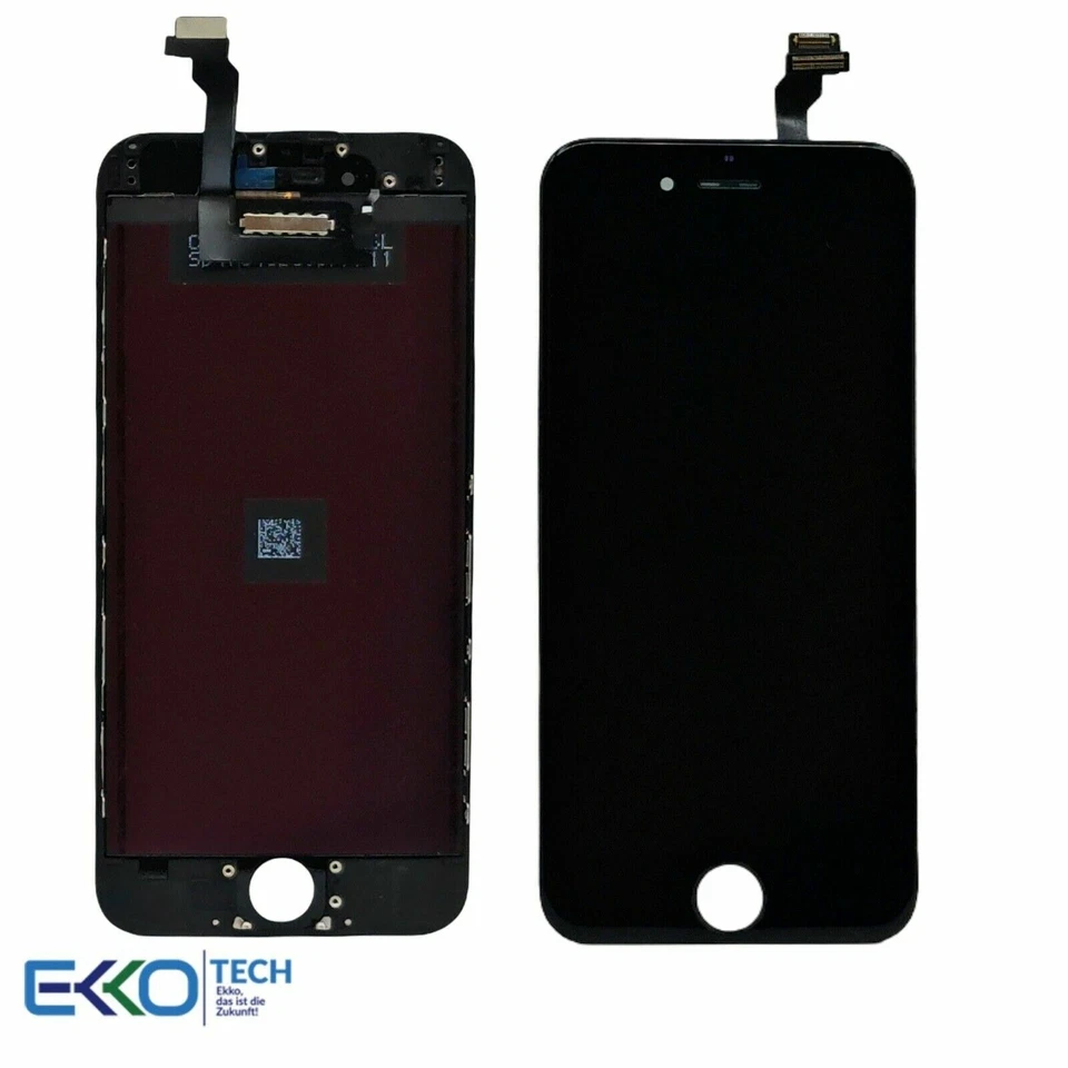 ✅ Original Display für iPhone 6 LCD Retina HD Touchscreen Glas Ref. Schwarz ✅ - Bild 3 von 4