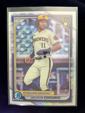 2024 Bowman Chrome Mega Box Jackson Chourio Mojo Refractor