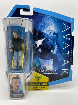James Cameron's Avatar Jake Scully Wheelchair 3.75'' Action Figure, Sealed 2009