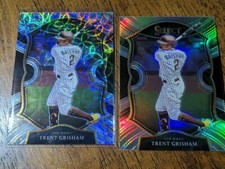 2021 Panini Select - TRENT GRISHAM - Scope Prizm SP #30 PLUS BASE! Mint