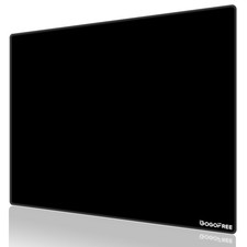Glass Mousepad with Hard Surface for Gaming, Ultra Smooth Mousepad, Water-Res...