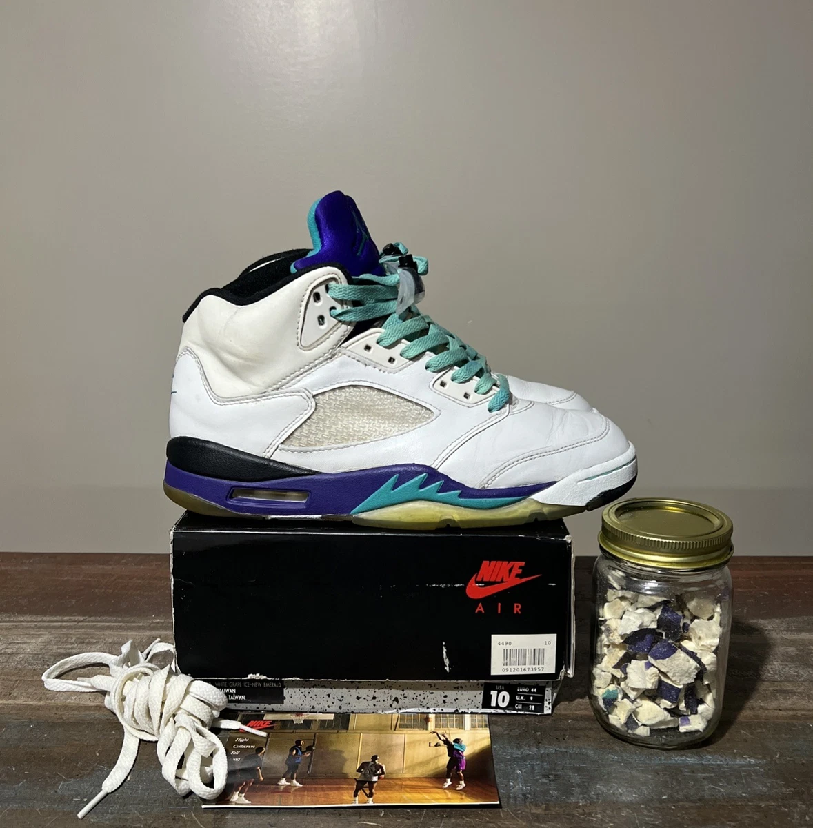 Jordan 5 OG 1990 Grape for Sale - Authenticity Guaranteed - eBay