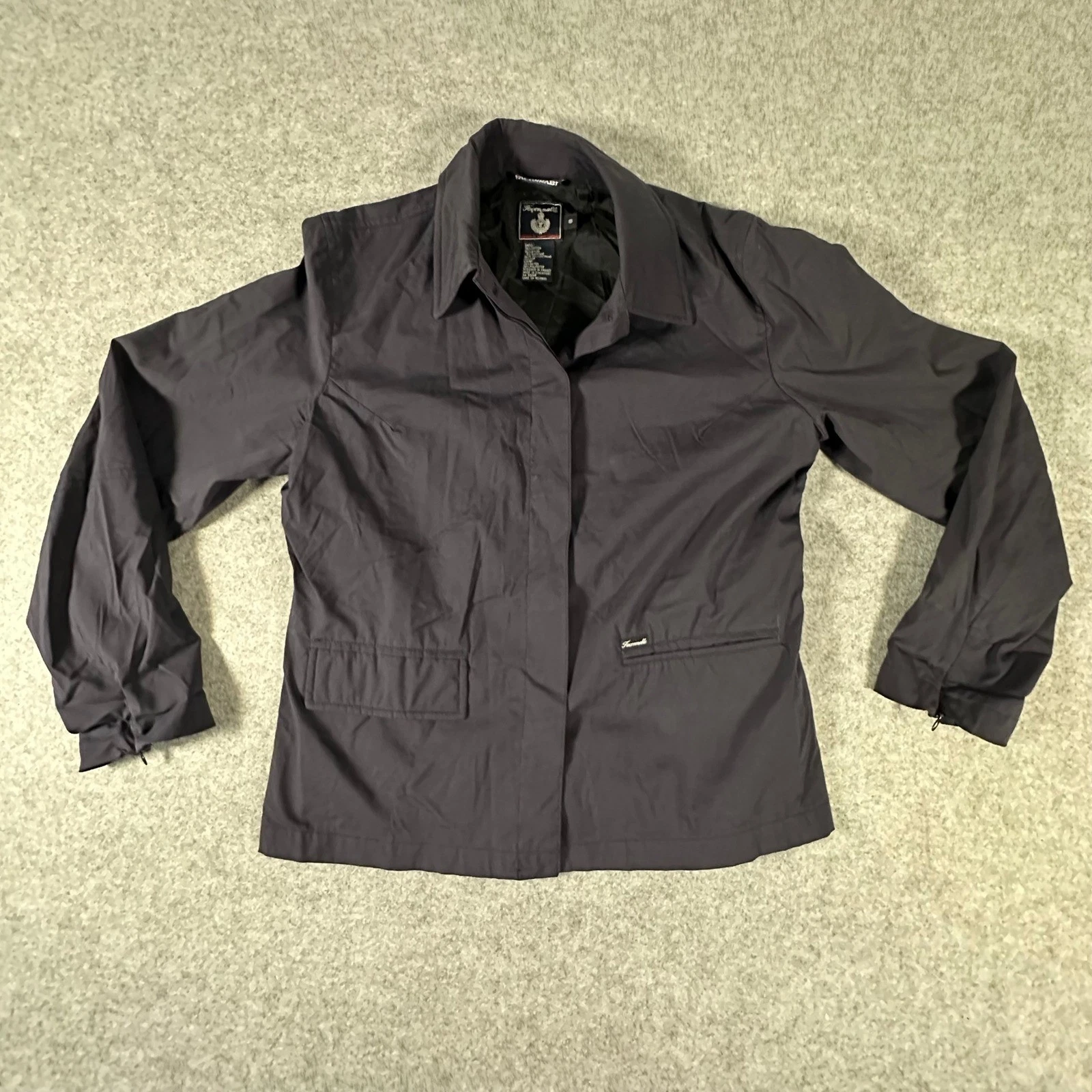 Façonnable Loro Piana Storm System Jacket Mens Small Navy Rain Wind Coat
Opens in a new window or ta