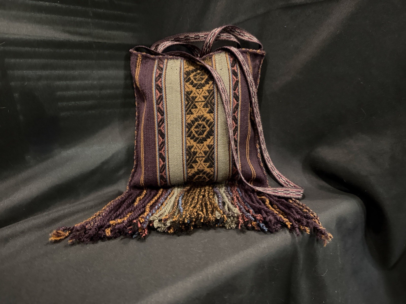 Peruvian Connection Alpaca Wool Coca Crossbody Bag - image 2