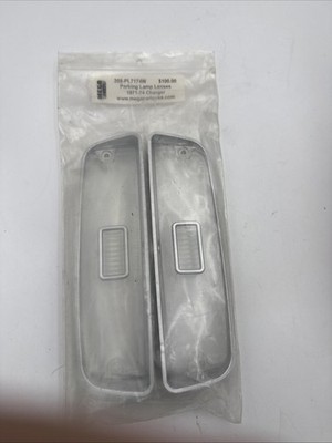Mega Parts 71 72 73 74 Dodge  Charger Parking Lamp Lenses-NEW 205-PL7174W