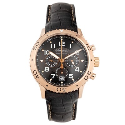 Breguet Type XXI Flyback Chronograph Rose Gold Brown 42mm 3810BR/92/9ZU Full Set