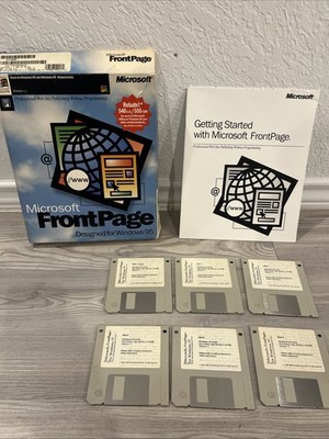 Microsoft Office FrontPage: Designed For Windows 95