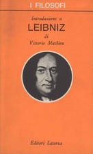 Introduzione a Leibniz di Vittorio Mathieu - Vittorio Mathieu (Editori Laterza)