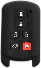 Keyless Entry Remote Car Smart Key Fob Outer Shell Cover Soft Rubber Protective