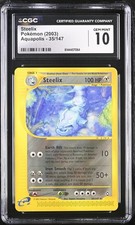 STEELIX 35/147 AQUAPOLIS POKEMON CGC 10 GEM MINT on eBay