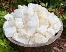 White Calcite Rough Natural Stones Wholesale Bulk Lots (Raw Calcite Crystals)