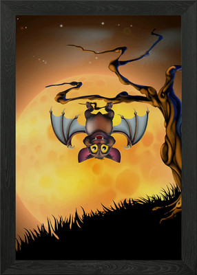 Batman gerahmtes Wandbild Poster Leinwanddruck Bild