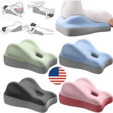 Bed Wedge Pillow for Adults  Couples - Memory Foam Support Pillow for Intimacy