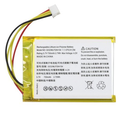 For JBL Go 2 2H GO2 Speaker Battery Replacement GO2/MLP284154 MLP284154 730mAh
