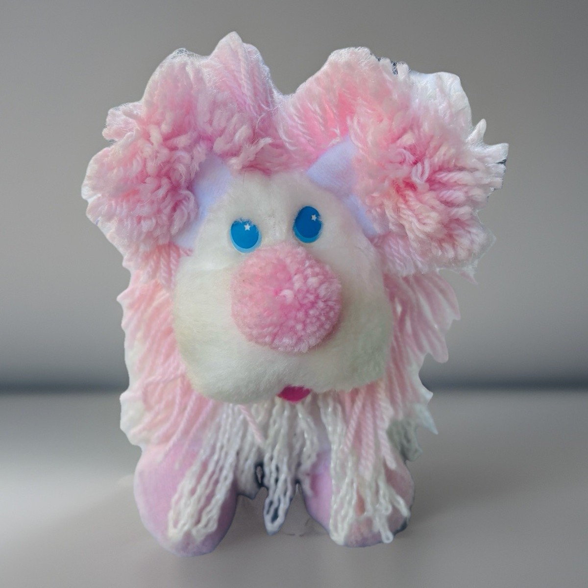 Kenner Fluppy Dogs Pink Plush 1986 Stuffed Animal Vintage Disney