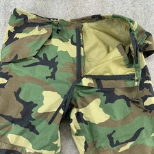 US Army Pants Mens Medium Green Woodland Camo Extended Cold Weather Goretex