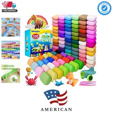 Air Dry Clay, 100 Colors Modeling Clay for Kids, Safe Non-Toxic, DIY Model ...