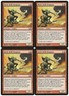 MTG Skirk Drill Sergeant x4 Duel Decks: Elves vs Goblins Uncommon LP Playset