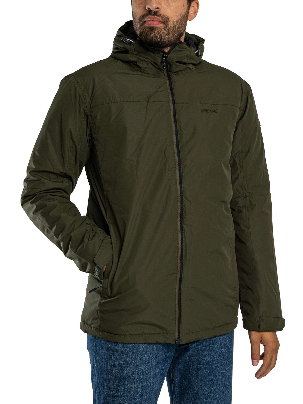 Regatta Thornridge Waterproof Insulated Jacket, Dark Khaki - 3XL