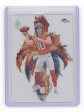 Bo Nix 2024 Phoenix Football Rookie Color Blast Case Hit SSP RC Broncos Q1887