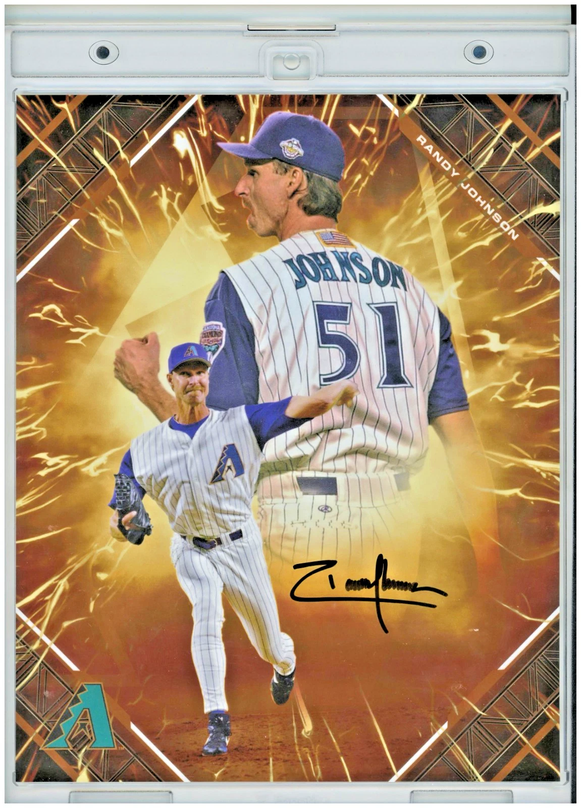 2025 Fanatics Emanate Randy Johnson Arizona Dia...