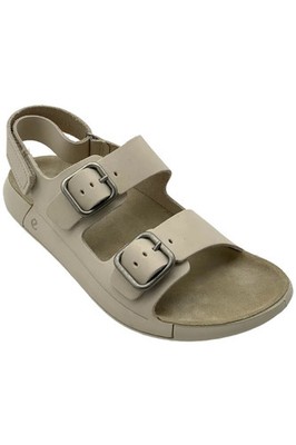 Ecco Women's Cozmo Nubuck Leather Slingbacks Sandal Limestone