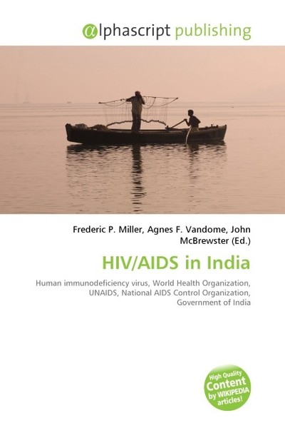 Hiv/Aids In India Frederic P. Miller-image