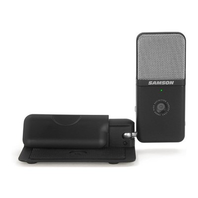 Samson Go Mic Video 1080P HD Webcam and Dual-Pattern USB Microphone (Black)