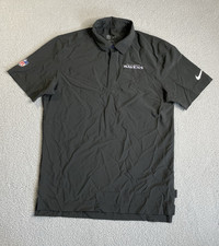 Baltimore Ravens Nike NFL On Field Short Sleeve Polo Shirt Mens Black M