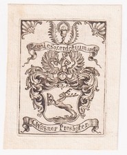 Exlibris L. C. Wägner Austria Austria Bayern...