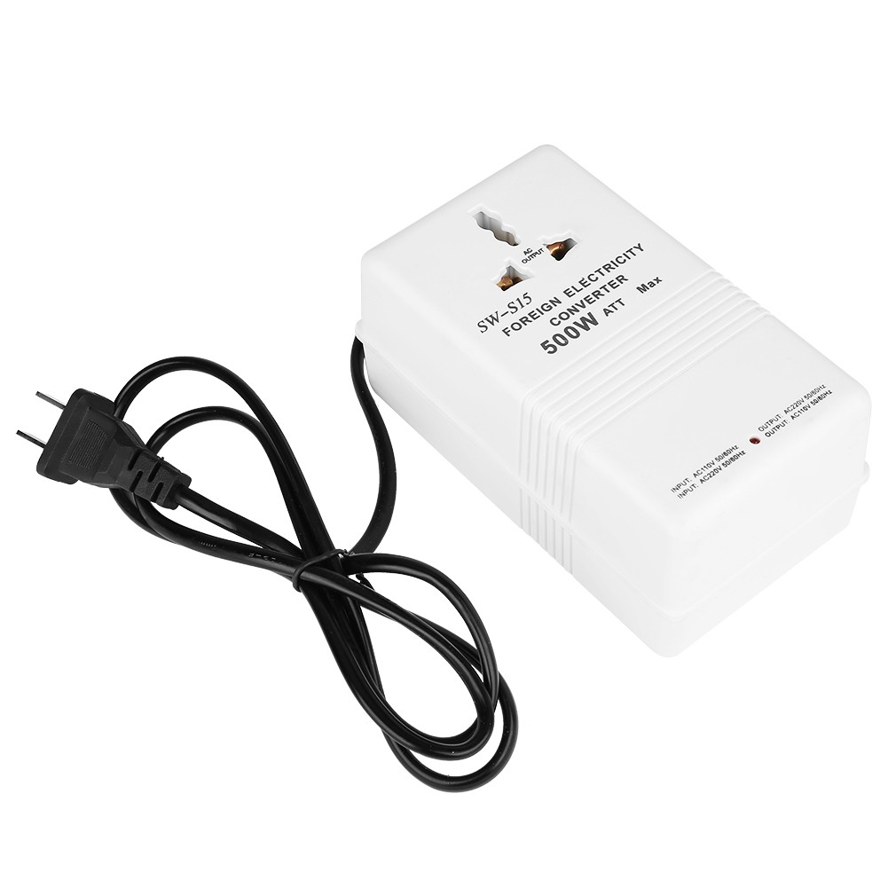 SW S15 500W Step Up&Down Voltage Converter Transformer From To & To ）