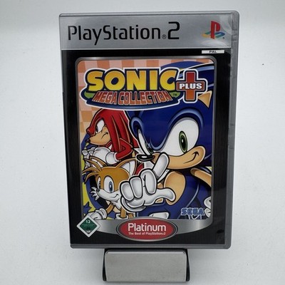 Sony Playstation 2 Spiel Sonic Mega Collection + Plus mit Anleitung Ps2 Platinum