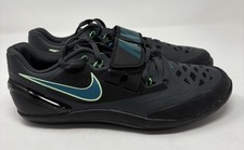 Nike Zoom Rotational 6 Track Throwing Shoes Black Spruce FZ9606-001 Men's 9.5
