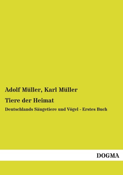 Tiere Der Heimat Karl MüLler-image