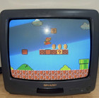 Vintage Sharp 14 CRT TV Color Television Gaming Monitor Retro Display DV 3765S