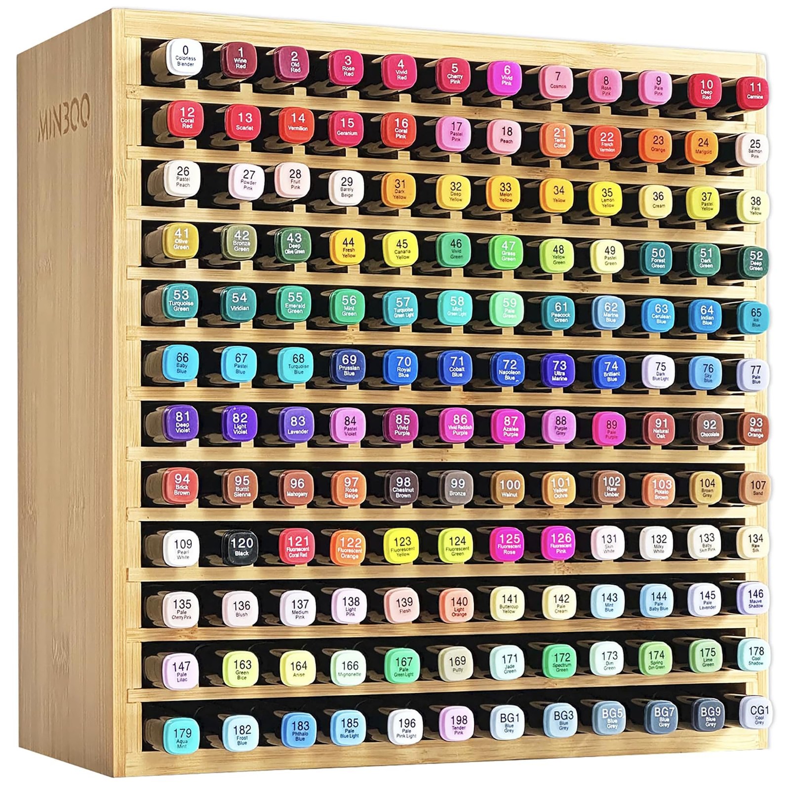 Marker Organizer for 144 Markers, Art Supply Storage Organiz