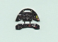 Yahu Models 1/72 Gladiator Mk.II Instrument Panel for Airfix/Pavla/Sword kits
