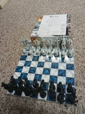 Harry Potter -Wizard Chess Set *COMPLETE* Mattel 2002 Board Game Vintage W/Box