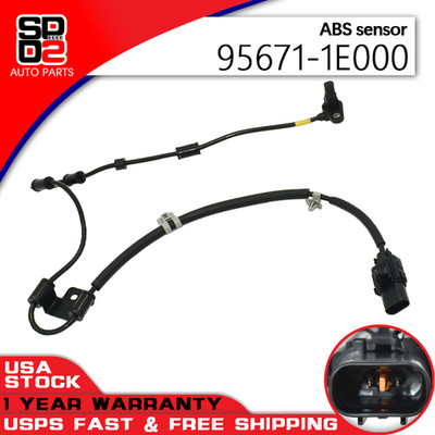Front Right ABS Wheel Speed Sensor 95671-1E000 For Hyundai Accent 2010-2011 1.6L