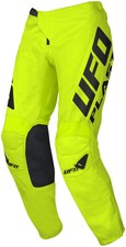 UFO Plast Pants MX Radial MX Kids Pants UFO Radial Neon Yellow Size