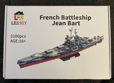 French Ship Jean Bart Block Model. Similar To...