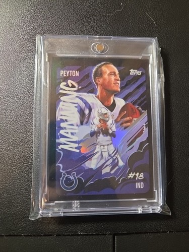 2025 Topps Chrome Peyton Manning Base (RAW)